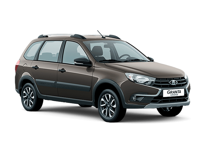 Купить Lada Granta Cross в Краснодаре - Серебристо-темно-серый «Борнео» (633) - металлик